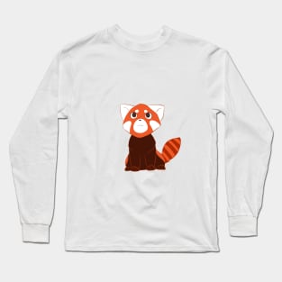 Red Panda Long Sleeve T-Shirt